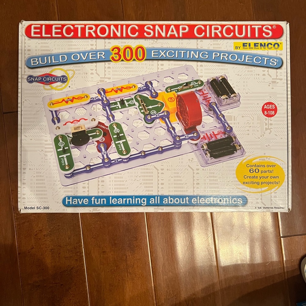 Electronic Snap Circuits Build Projects (selling 2 types see pics - $32 each)